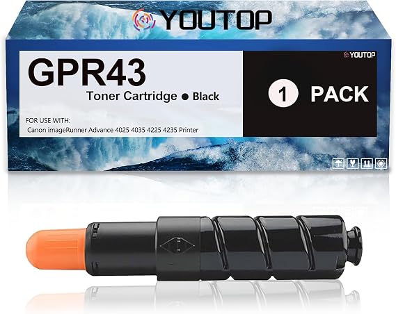 GPR-43 GPR43 Black Toner Cartridge 4792B003AA Toner