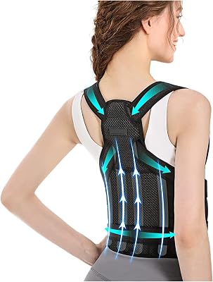 Back Brace Straightener, Posture Corrector, for Scoliosis Hunchback Correction, Back Pain Spine Corrector, Adjustable Posture Trainer for Women and Men