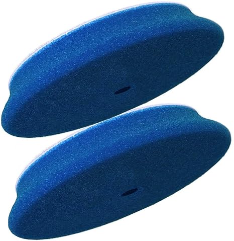 RUPES D-A Coarse High Performance Coarse Cutting Foam Pad 2-Pack (7" Face, 6" Backing)