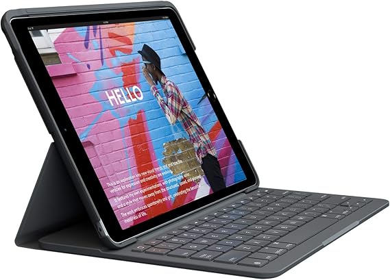 Logitech Slim Folio for iPad (7th, 8th, 9th generation) Keyboard Case