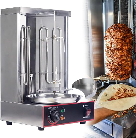 Vertical Rotisserie Shawarma Machine, Rotating Grill, Shawarma Machine, Shawarma Grill, Rotisserie Oven, Chicken Rotisserie Machine