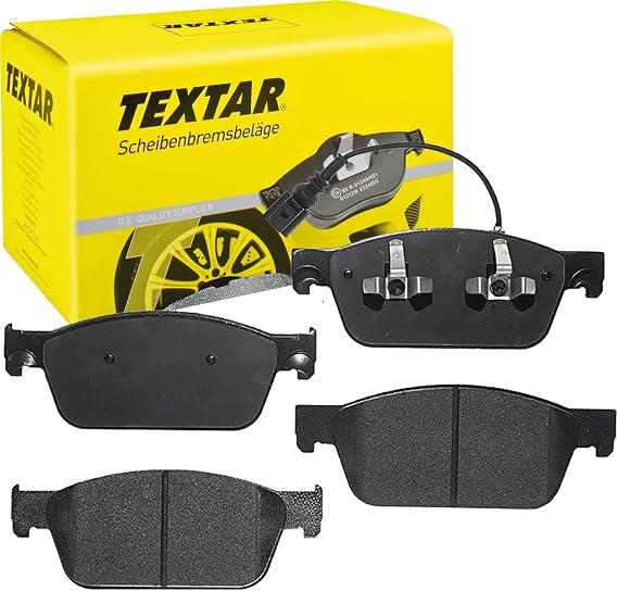 TEXTAR Original Brakes, Automotive Replacement Brake Pad Set, Disc Brake, Front Axle