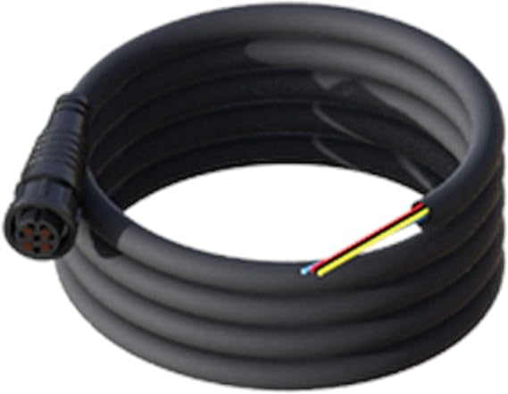 Simrad Power Cable:(4 Pin Conn. to 4 Bare Wires for Power in, Power Control Bus and External Alarm) 2 m (6.5 ft)