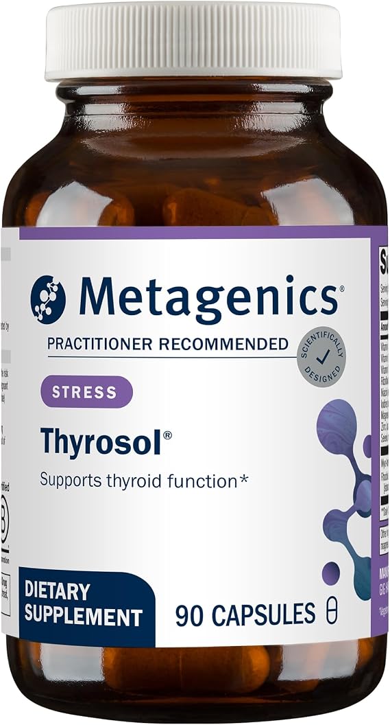 Metagenics Thyrosol Thyroid Support, Selenium, Iodine & Zinc, 90 Capsules