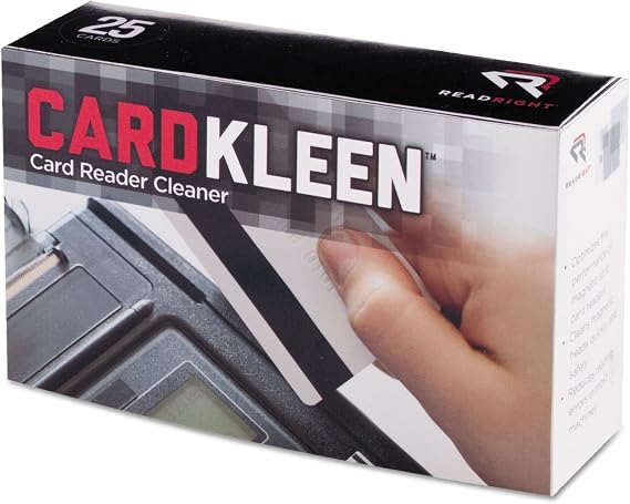 REARR1222 - Read Right CardKleen Presaturated Magnetic Head Cleaning Cards