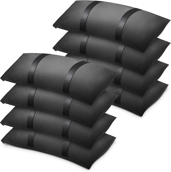 400 LBS Umbrella Base Weights Sandbags, 8 Packs Heavy Duty Sand Bags