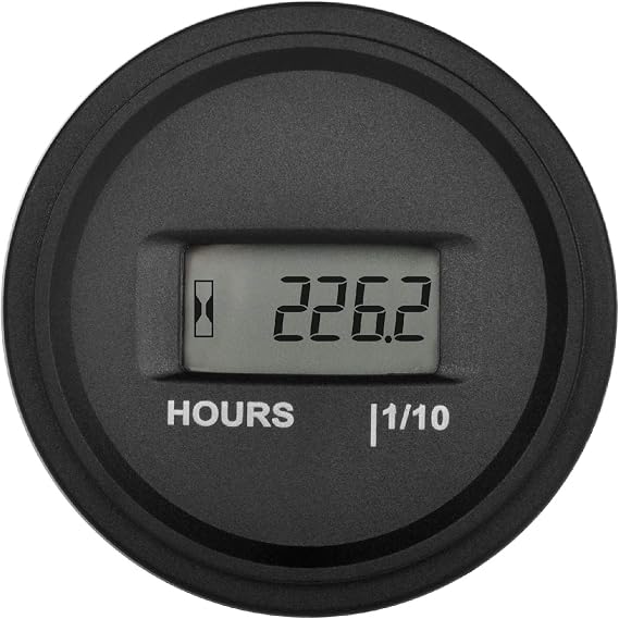 Runleader Digital LCD Hour Meter Kit AC/DC 5V to 277V RL-HM056AD Waterproof