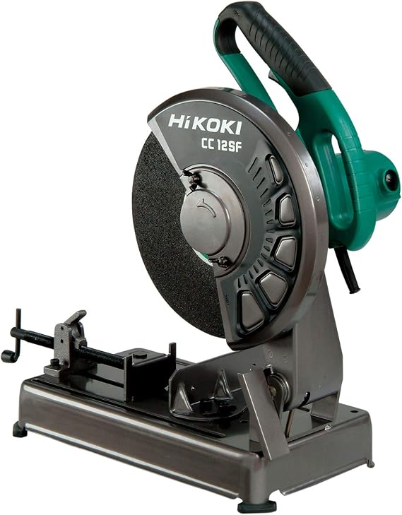 HiKOKI ハイコーキ High Speed Cutter AC 100 V 1450 W, Maximum Circular Pipe Cutting Diameter: 4 in. 102 mm CC12SF, Cutting Wheel Sold Separately