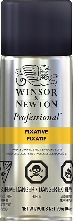 Winsor & Newton Professional Fixative Spray, 400ml