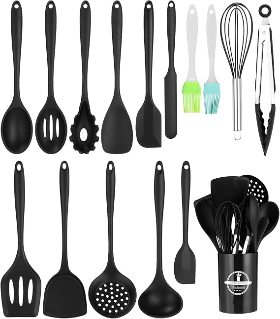 Kitchen Utensil Set 15 Cooking Utensils Cookware Cooking Spoon Set