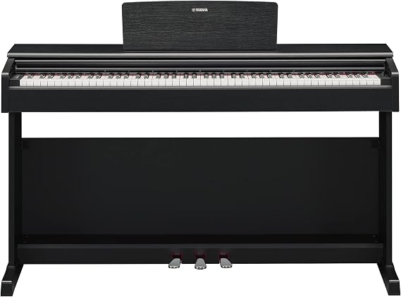 Yamaha ARIUS YDP-145 Digital Piano - Classic and Elegant Home Piano for Beginners and Hobbyists, in Black