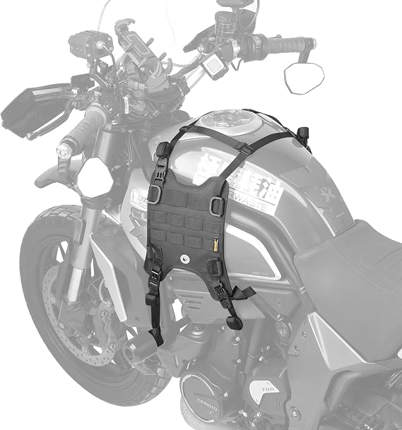 Rhinowalk Motorcycle Tail Bag Base, Universal Saddle Bag Mount