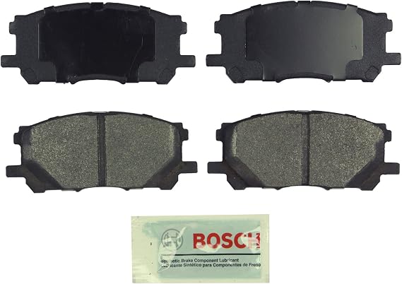 Bosch Blue Disc Brake Pad Set - BE1005 | Compatible with Select Lexus RX330, RX350, RX400h; Toyota Highlander