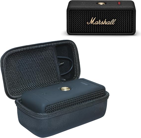 Case for Marshall Emberton III/Emberton II Portable Bluetooth Speaker, Black(Only Case)