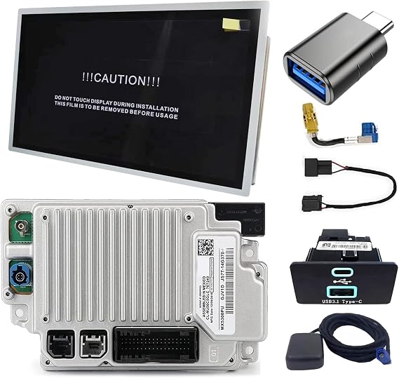 SYNC 2 to SYNC 3 Upgrade Kit with Latest OEM Sync4 1080p HD 8'' Touchscreen Anti Sunlight Compatible Ford F150 F250 Edge/Explorer/Mustang,APIM Module,GPS Navigation,Come with Latest Version Map
