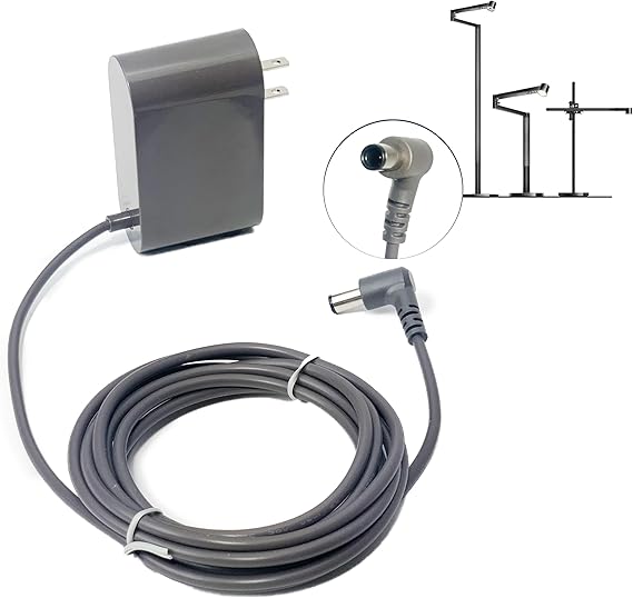 Replacement Charger for Dyson Light SolarCycle Morph Deck CD03 CD04 CD05 SolarCycle Morph Desk CD06 SolarCycle Morph Floor CF06 CF04 CF05 CF06 Charger 24V 0.9A Model# 256559-02