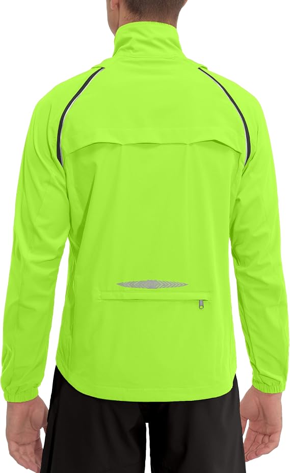 Little Donkey Andy Mens Packable Cycling Jacket Removable Sleeves & Hood