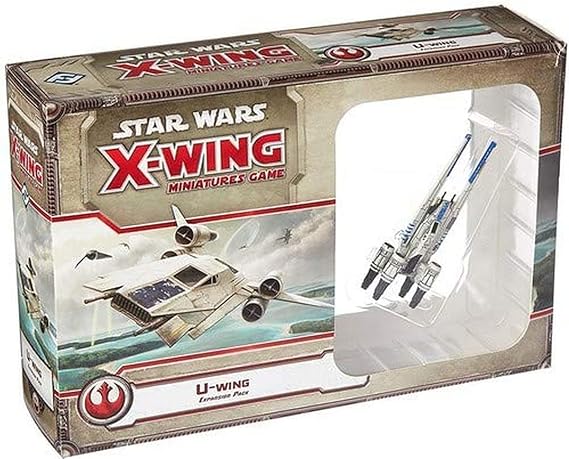 Star Wars X-Wing 1st Edition Miniatures Game U-wing EXPANSION PACK - Deploy Rebels with Precision! Strategy Game for Kids & Adults, Ages 14+, 2 Players, 30-45 Min Playtime, Made by Atomic Mass Games