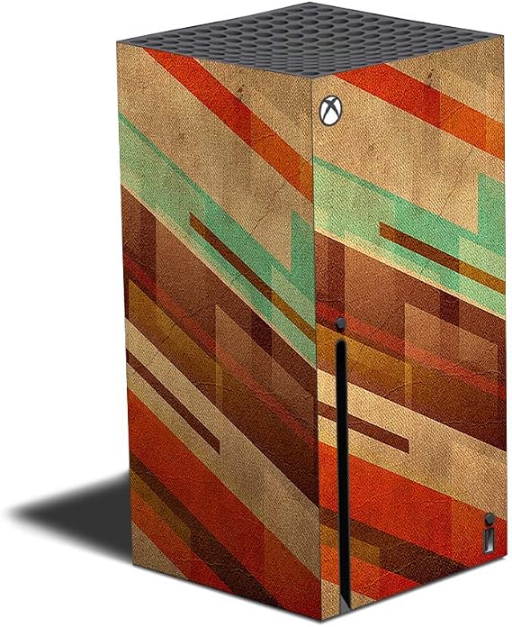 MightySkins Skin Compatible with Xbox Series X - Abstract Wood | Protective, Durable, and Unique Vinyl Decal wrap Cover | Easy to Apply and Change Styles | Made in The USA, MIXBSERX-Abstract Wood
