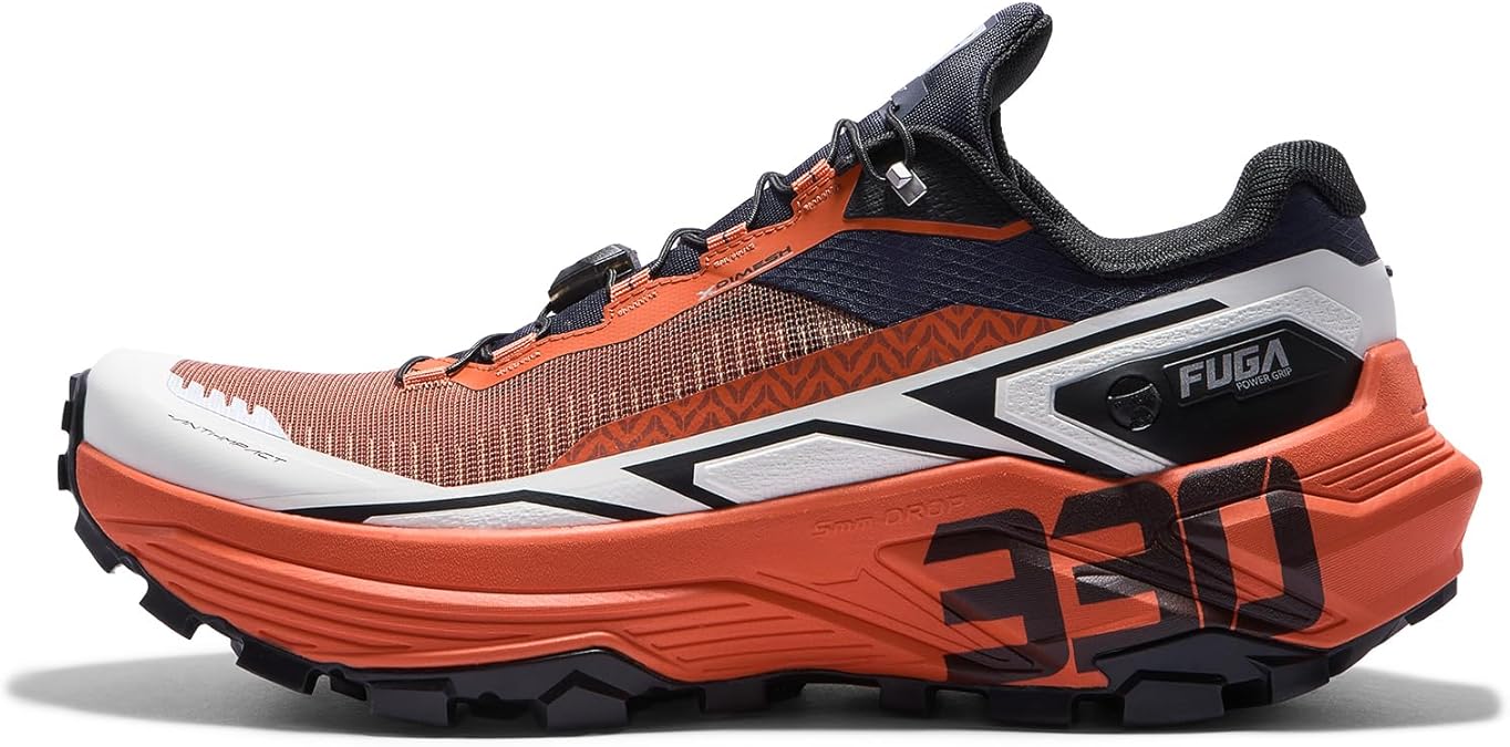 KAILAS Men's FUGA EX 330 Trail Running Shoes Slip Resistant Breathable Lightweight Jogging Hiking Sneakers
