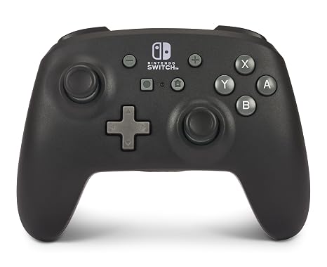 PowerA Wireless Controller for Nintendo Switch/Switch Lite/OLED Model - Midnight, AA Battery Powered (Battery Included), Officially Licensed by Nintendo