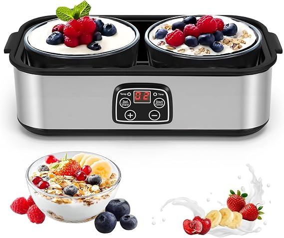 Yogurt Maker, Electric Yoghurt Maker Stainless Steel Machine