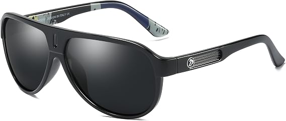 DUBERY Polarized Sunglasses for Women&Men Classic 100% UV Protection Vintage Sport Sunglasses