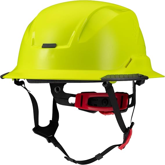 Lift Radix Full Brim Hard Hat with Twiceme | Non-Vented | Hi-Viz Yellow