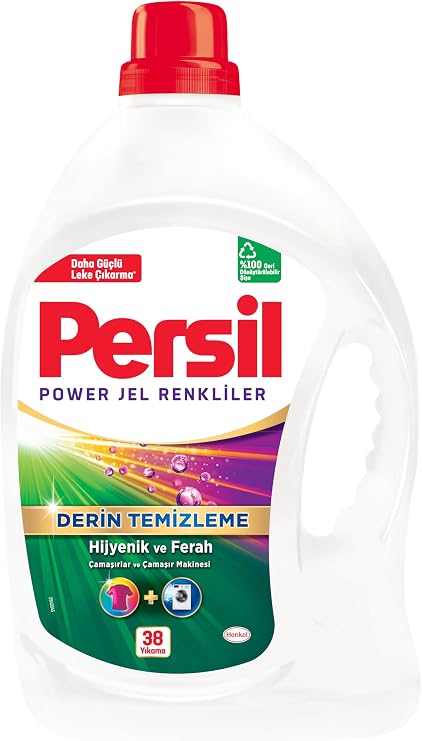 Persil Liquid Laundry Detergent Gel Color 38 Wl, Colors 38 Wash