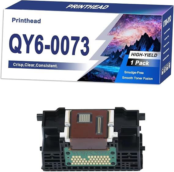QY6-0073 Printhead Compatible Replacement for Canon Printers | to Work with IP3680 IP3600 MP620 MP540 MP545 MP558 MP568 MX868 MX878 MG5180 Printer,Unwavering Performance 1set