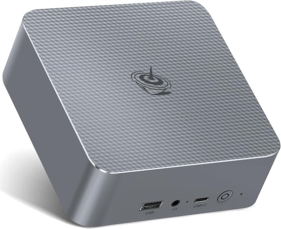 Beelink EQI Mini PC, Intel Wildcat Lake 304 (up to 4.3GHz), Mini Computer 16GB LPDDR5 RAM 512GB UFS3.1 SSD, 4K Triple Display, 10G+2.5G Dual LAN, Thunderbolt 4, WiFi6E, BT5.2