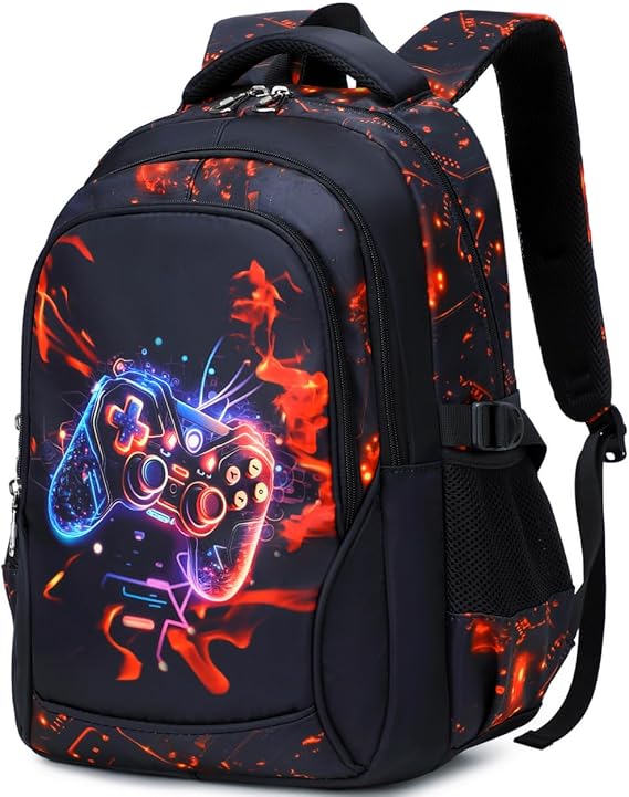 Boys Backpack For Elementary Middle Kids School Bookbag Waterproof School Bags 18 Inch