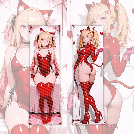 Body Animation Pillowcase Anime Manga Girl 40x120cm Otaku Dakimakura/Throw Pillow Case for Bedding/Pretty Girl/Home Sofa Decorative