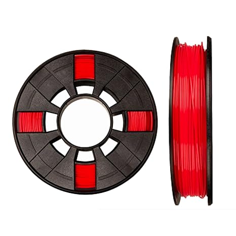 Makerbot Pla Filament 1.75mm 0.5 Lb, 200 G, True MP05789 (Red)