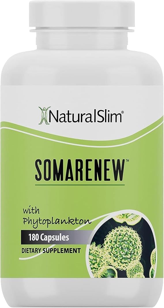 NaturalSlim Somarenew Gut Cleanse Supplement, Fulvic Acid, 180 Ct
