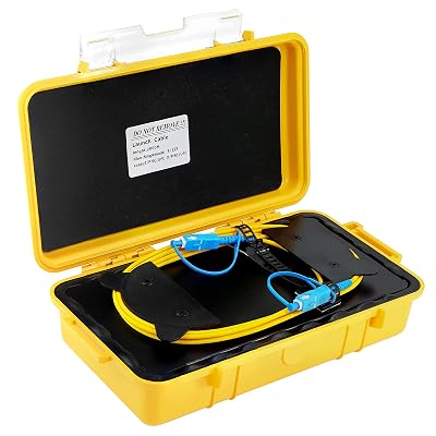 OTDR Fiber Optic Cable Test Tool OTDR Launch Cable Box SCUPC-SCUPC OTDR Connector SM Dead Zone Eliminator 13101550nm （2000m）