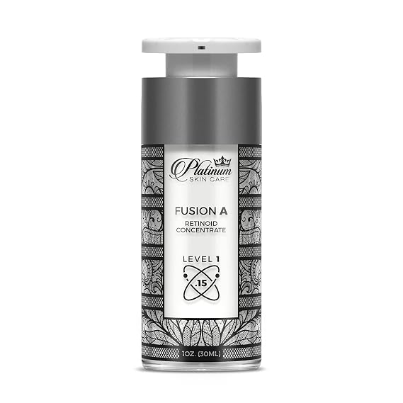Fusion A Retinoid Concentrate (Level 1 .15%) Retinaldehyde, Hydroxypinacolone Retinoate, Retinol, Granactive Retinoid.