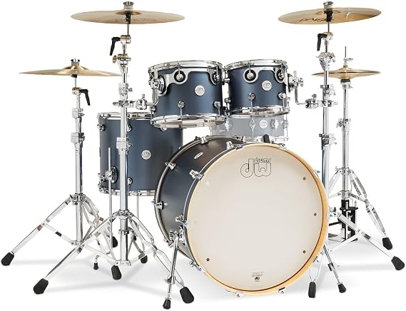 DW Design Series 4-piece Shell Pack - Blue Slate