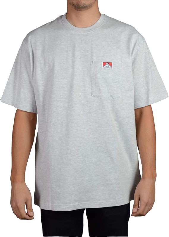 Heavy Duty Short Sleeve Pocket T-Shirt
