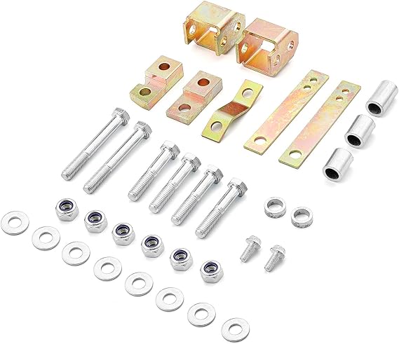 WeiSen 2" Front & Rear Lift Kit Fit For Honda Rancher 350 400 AT 2000-2007 | Suspension Full Lift Bracket, Heavy-Duty Steel