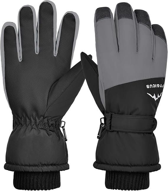 Winter Gloves for Men Women,Thermal Waterproof Winter Gloves,Windproof Touchscreen for Skiing Outdoor Activities