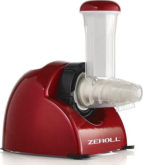 Zeroll 3010R Electric Frozen Desser Maker, Red