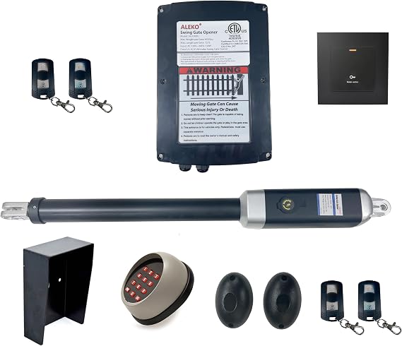 ALEKO Swing Gate Opener | GG450 | ETL Listed | Accessory Kit