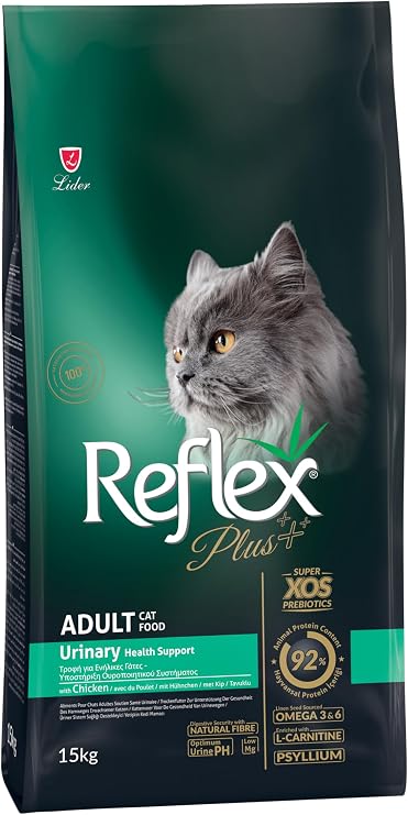 Reflex Plus Urinary Urinary Tract Health Adult Cat Food with Chicken Meat, 15 kg