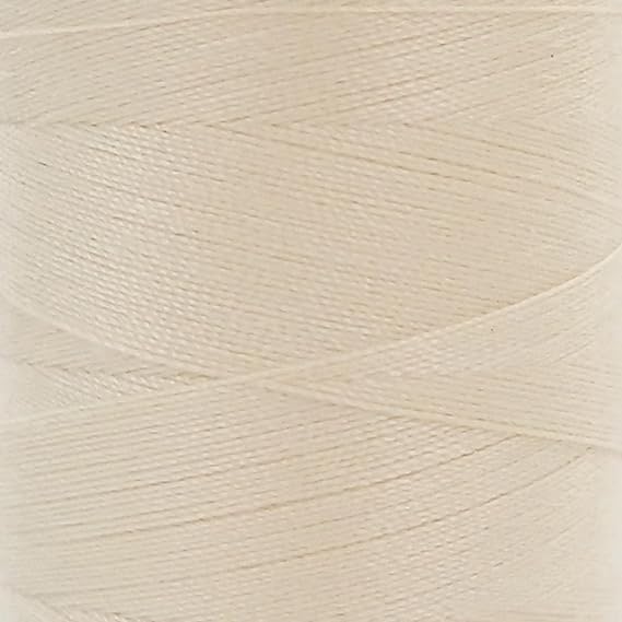 Cream Spun Polyester Sewing Thread - 1000M