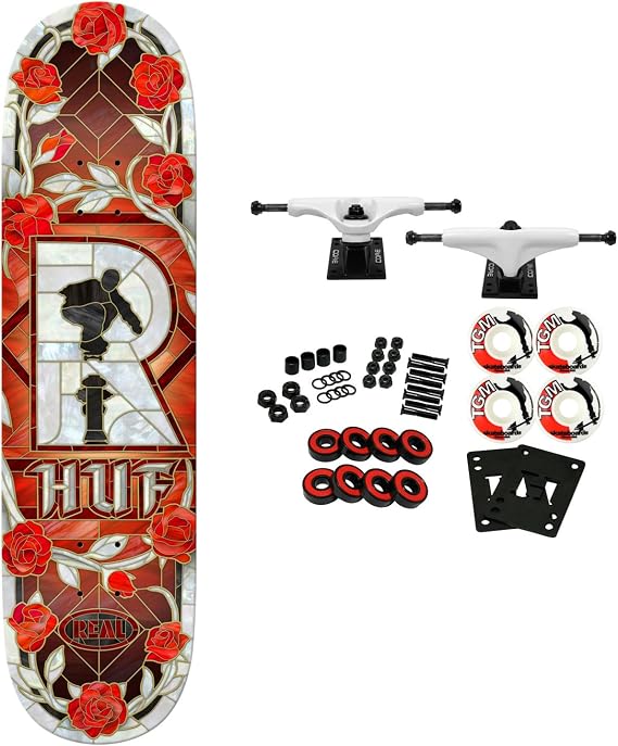 Real Skateboard Complete Huf Cathedral 8.5" x 32.18"