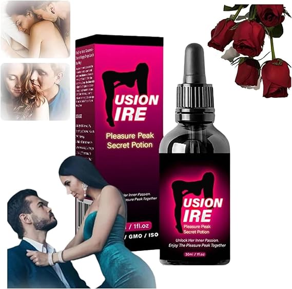 FusionFire Pleasure Peak Secret Potion - Secret Happy Drops,Happy Hormones Drops for Women,Desire Fusion Passion Elixir Drops, Pleasurepeak Oral Drops,Enhancing Sensitivity & Pleasure (1)
