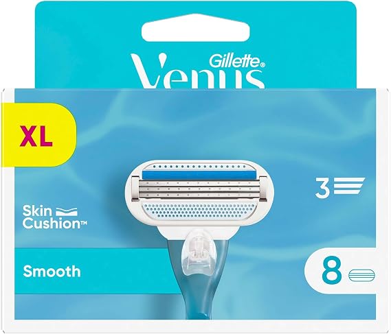 Gillette Venus Smooth Tıraş 8 Adet Yedek Başlık
