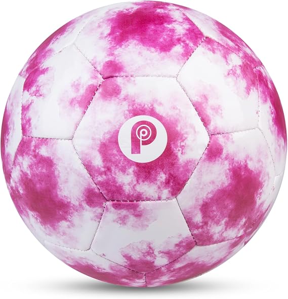 Picador Size 4 Soccer Ball, Kids Soccer Balls for Girls Boys Youth Children Training Backyard School Indoor Outdoor Ball with Pump Gift