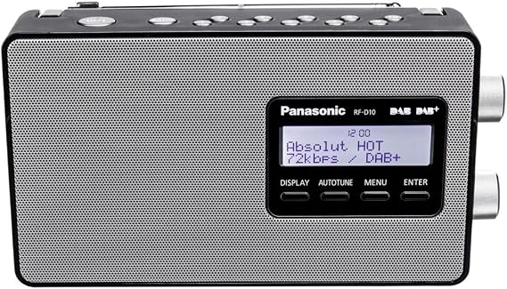 Panasonic RF-D10 Portable Stereo (Digital Audio Broadcast (DAB),)